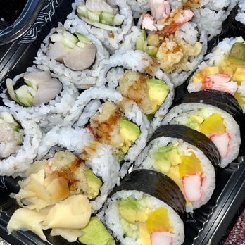 Tsunami - a tray of sushi and rolls - Sushi Bars Near Me - West Chester, Pennsylvania