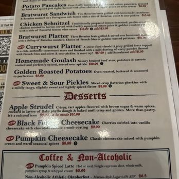 Chimney Rock Inn - Oktoberfest menu - American Near Me - Whippany, New Jersey Chimney Rock Inn - Oktoberfest menu - American Near Me - Whippany, New Jersey