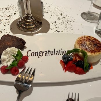 The Capital Grille - cheesecake was delicious! on the house desserts for special occasion! - Steakhouses Near Me - Schaumburg, Illinois The Capital Grille - cheesecake was delicious! on the house desserts for special occasion! - Steakhouses Near Me - Schaumburg, Illinois