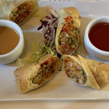 The Huntley Taverne - Shrimp spring rolls - New American Near Me - Summit, New Jersey