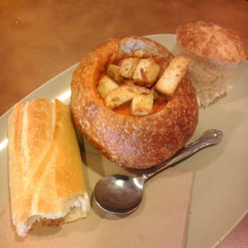 Panera Bread - Creamy Tomato Bread Bowl!!!!!! - Sandwiches Near Me - Bayside, New York