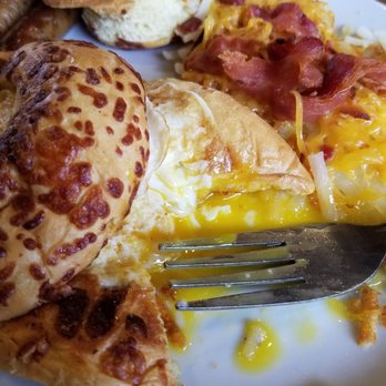 Denny's - egg in a basket - Diners Near Me - North Aurora, Illinois