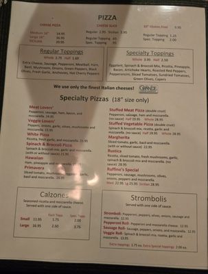 Ruffinos Italian Restaurant & Pizzeria by null