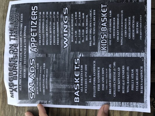 Menu photo 2 Muggbees Burnside, KY