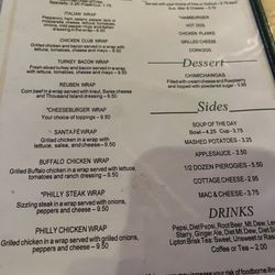 Marbull's Restaurant & Tavern - Wraps/Sides Menu