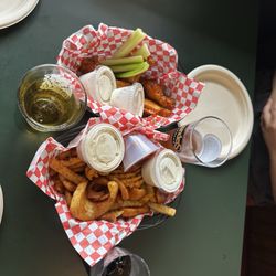 Dough Boys Pizza & Wings - Fries and wings