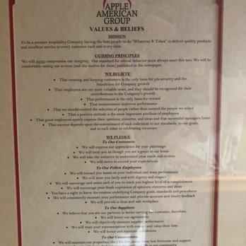 Applebee's Grill + Bar - Apple American Group values and beliefs - American Near Me - Savannah, Georgia Applebee's Grill + Bar - Apple American Group values and beliefs - American Near Me - Savannah, Georgia