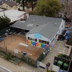 Castro Valley Parent Nursery School - Aerial photo of the front yard.