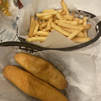 Mighty Crab - Cajun Fries and complementary breadsticks - Seafood Near Me - Jackson, Mississippi