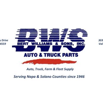 Bert Williams & Sons - Auto Parts & Supplies Near Me - Vallejo, California Bert Williams & Sons - Auto Parts & Supplies Near Me - Vallejo, California