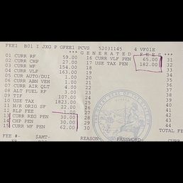 Registration fees