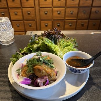 Lily - Chef's Special- Squash Blossom Crab Rangoon - Vietnamese Near Me - San Francisco, California Lily - Chef's Special- Squash Blossom Crab Rangoon - Vietnamese Near Me - San Francisco, California
