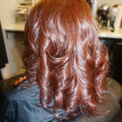 4.0 Cuts Barber Salon - From brown to red by Jessica