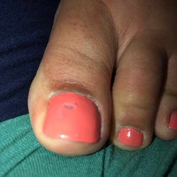 Double OO Nails & Spa - My sisters Chipped toes after 2 hours - Nail Salons Near Me - Corona, California Double OO Nails & Spa - My sisters Chipped toes after 2 hours - Nail Salons Near Me - Corona, California