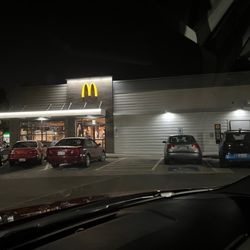 McDonald's - Packed in mobile pickups and drive through on a Friday night.