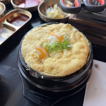 Goban Korean BBQ - Steamed egg - Korean Near Me - Bellevue, Washington Goban Korean BBQ - Steamed egg - Korean Near Me - Bellevue, Washington
