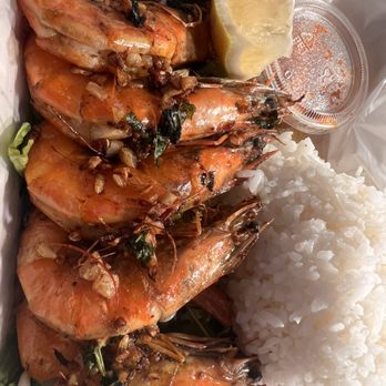 Joey's Kitchen Napili - Garlic shrimp - Filipino Near Me - Lahaina, Hawaii