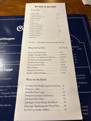 Menu photo 1 The German Cafe Wilmington, NC Menu photo 1 The German Cafe Wilmington, NC