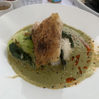 Pacifica Del Mar - Pan-Roasted Alaskan Halibut - New American Near Me - Del Mar, California Pacifica Del Mar - Pan-Roasted Alaskan Halibut - New American Near Me - Del Mar, California