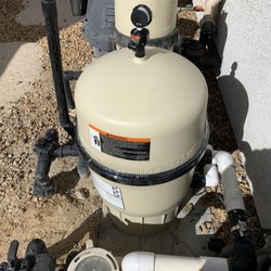Get Wet Pool Services - New filter installed