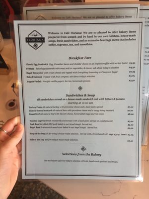 Menu photo 3 Cafe Floriana West Bend, WI