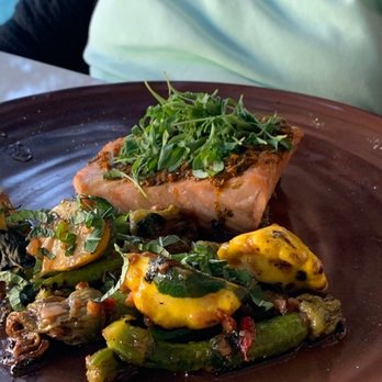 Spago - Salmon - New American Near Me - Las Vegas, Nevada