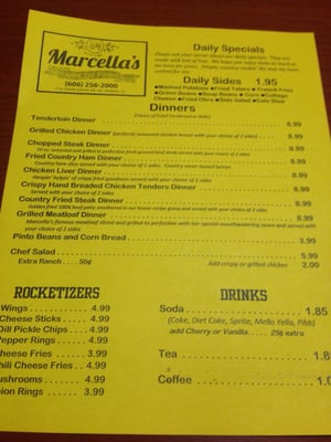 Menu photo 7 Marcella's Farm to Fork Mount Vernon, KY Menu photo 7 Marcella's Farm to Fork Mount Vernon, KY