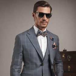 Lacala Design - Classic Checkered Suit