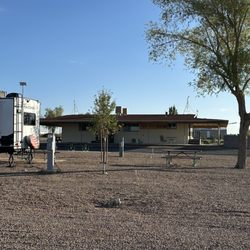OK RV Park - Gathering space can be used for indoor meet up's.