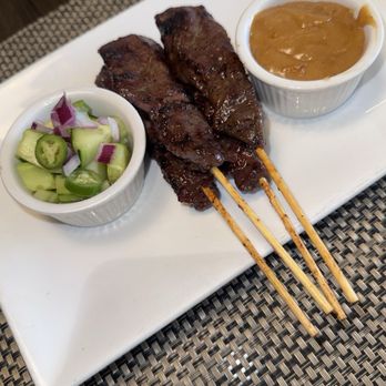 Aroy Thai Kitchen - Appetizer Beef Sa-Tay - Thai Near Me - Las Vegas, Nevada Aroy Thai Kitchen - Appetizer Beef Sa-Tay - Thai Near Me - Las Vegas, Nevada
