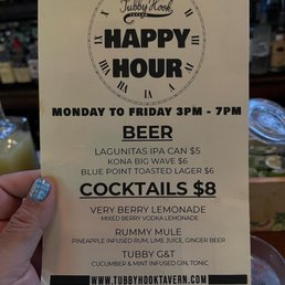 Happy hour Menu Happy hour Menu