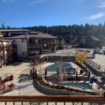 Holiday Inn The Lodge at Big Bear Lake - Beautiful view from our patio - Big Bear, CA