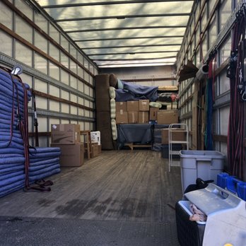 Movers Near Me - Beginning of our loading job - Movers Near Me - Candler, North Carolina
