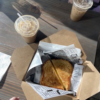 Cafe Sapientia - grilled cheese and an iced latte with vanilla - Coffee & Tea Near Me - Oak Park, California Cafe Sapientia - grilled cheese and an iced latte with vanilla - Coffee & Tea Near Me - Oak Park, California
