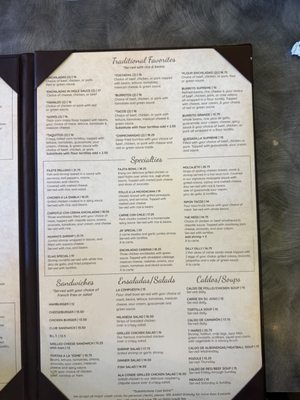 Menu photo 3 Esmeralda's Mexican Restaurant Ripon, CA