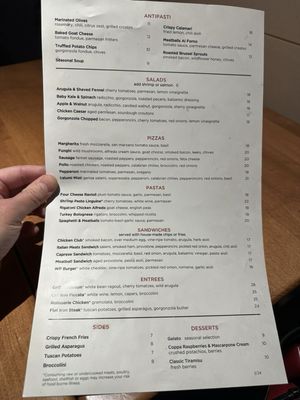 Menu photo 2 The Italian Kitchen Dallas, TX Menu photo 2 The Italian Kitchen Dallas, TX