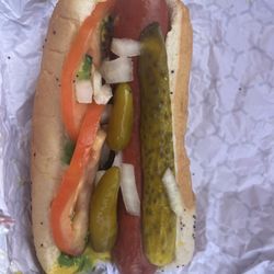 Backroads Deli - Vienna Beef with all the fixings