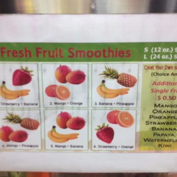 Newkirk Fruit - Fresh Fruit Smoothies Menu - Bubble Tea Near Me - Flatbush - Ditmas Park, New York