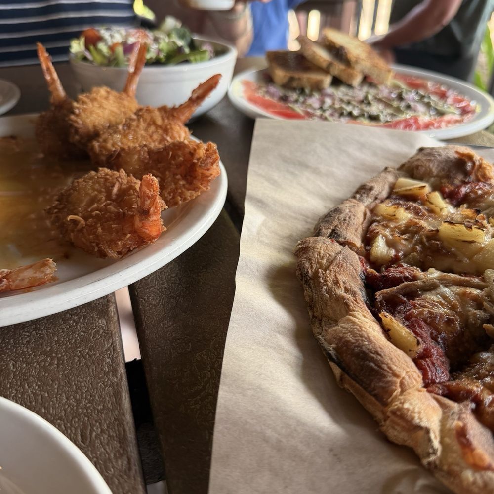 Coconut Shrimp & Ahi Carpaccio Coconut Shrimp & Ahi Carpaccio