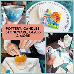 Walls of Clay - Explore walk-in options or join a workshop -- no reservations required.