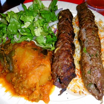 Kabobeesh - Beef Resham platter - Indian Near Me - Philadelphia, Pennsylvania