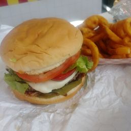 Customized bacon cheese burger Customized bacon cheese burger