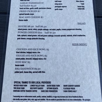 Backslope Brewing - Menu - Breweries Near Me - Columbia Falls, Montana Backslope Brewing - Menu - Breweries Near Me - Columbia Falls, Montana