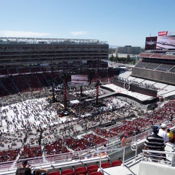 Levi's Stadium - what a view from all the way up to top - Stadiums & Arenas Near Me - Santa Clara, California