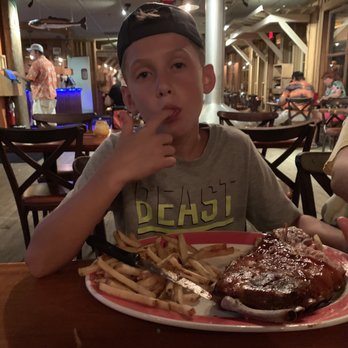 Surf Hut - These were the the St. Louis Style BBQ Ribs, very good and falling off the bone!! - Seafood Near Me - Destin, Florida Surf Hut - These were the the St. Louis Style BBQ Ribs, very good and falling off the bone!! - Seafood Near Me - Destin, Florida
