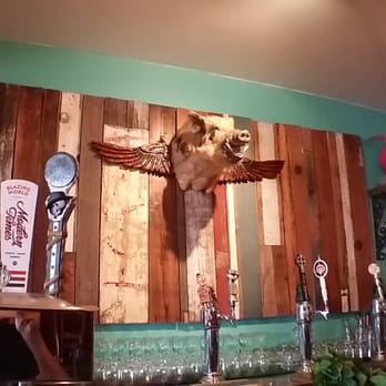 Flying Pig Pub & Kitchen - Flying pigs everywhere! - Pubs Near Me - Oceanside, California
