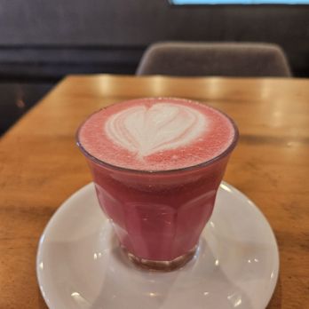 Renew Coffee N Bakery - Beetroot latte - Coffee & Tea Near Me - Frisco, Texas