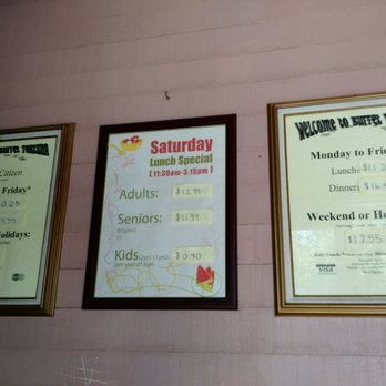Buffet Fortuna - Prices posted - Chinese Near Me - San Leandro, California