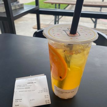 Partea’s House - A1. Signature Fruit Tea - Bubble Tea Near Me - Houston, Texas