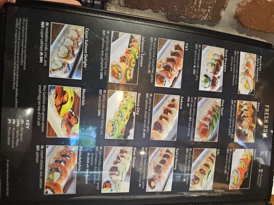 Menu photo 7 Sushi One Spot Montclair, CA